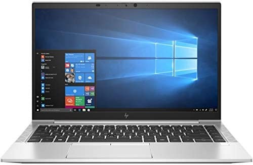 New HP EliteBook 840 G7 14" FHD IPS Premium Business Laptop, *10th Gen Intel Core i7-10610U, 16GB RAM, 512GB PCIe SSD, Backlit Keyboard, Fingerprint Reader, WiFi 6, USB-C, Windows 10 Pro, Silver