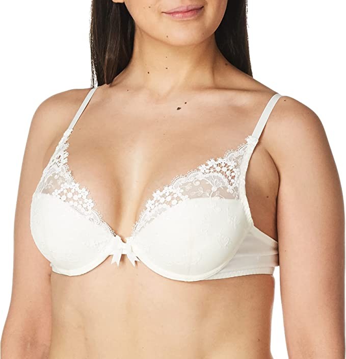 Simone Perele Women's Wish Triangle Profile, Ivory, 36D