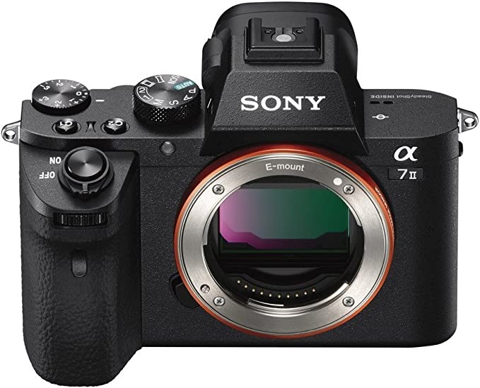 Sony Sony Alpha 7 II | full-frame mirrorless camera (24.3 megapixels, fast mixed autofocus, 5-axis internal optical image anti-shake, XAVC S format recording)