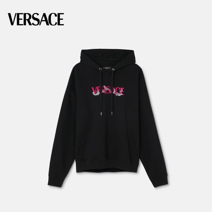VERSACE Silver Baroque Sweatshirt